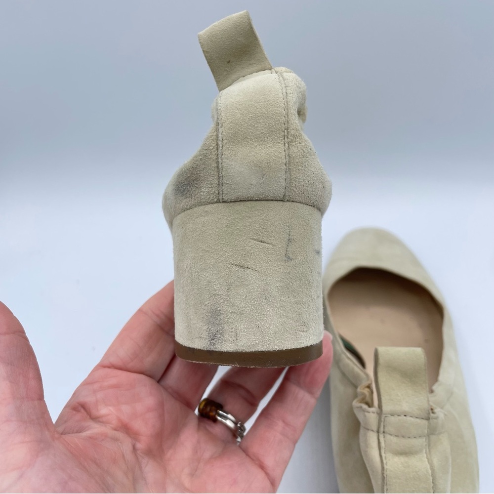 Everlane The Italian Suede Day Heel 9 Bone - Picture 12 of 16